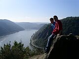 upriver from the viewpoint Spitznack